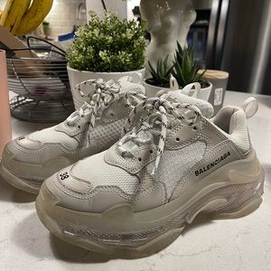 COPY - Balenciaga Triple S Clear Sole Size 38 AUTH
